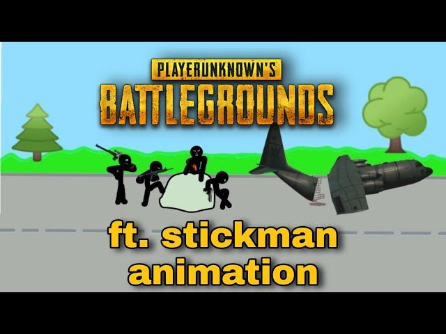 stickman pubg। pubg ft. stickman