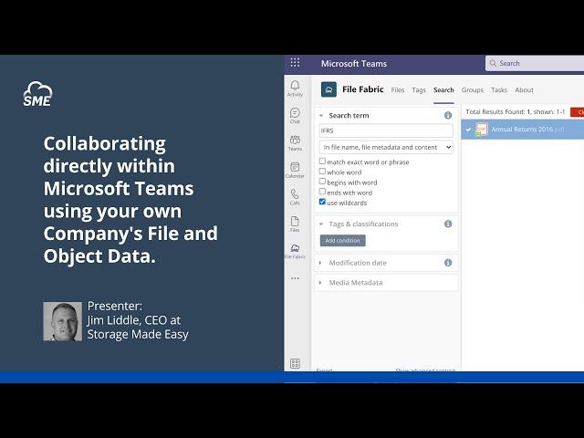 WEBINAR | Collaborating directly within Microsoft Teams using your own Company's Data