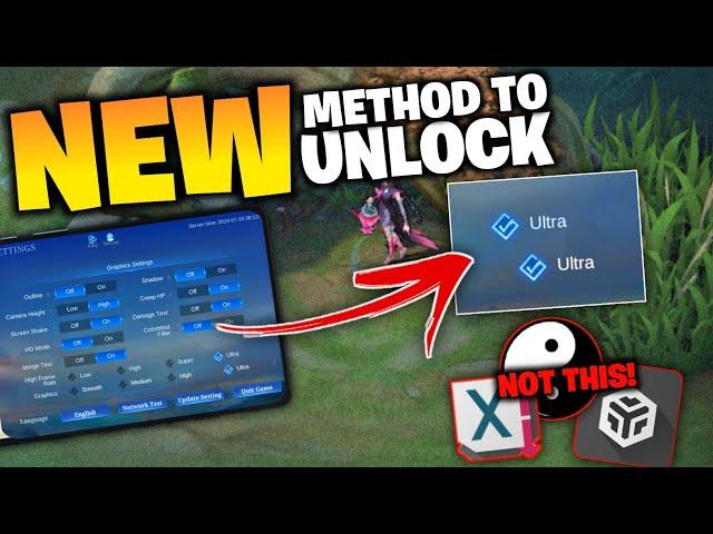 NEWEST Way! to ENABLE ULTRA GRAPHICS + ULTRA REFRESH RATE in MLBB | No Root Needed