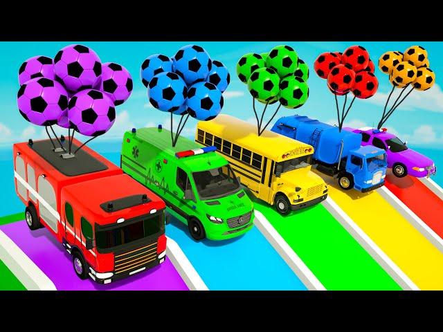 Wheels on the Bus + ABC Song | Color Balls, Baby Shark +more Sing Along Nursery Rhymes & Kids Songs