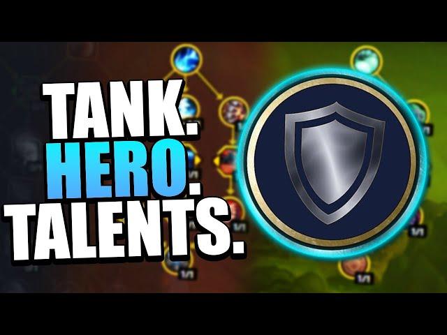 My thoughts on all the Tank hero talent trees in The War Within Alpha!