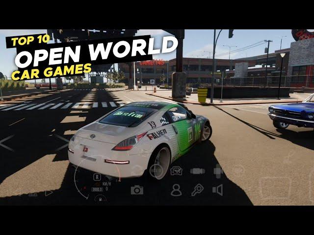 TOP 10 Best New Open World Car Games like Forza Horizon 4 for Android/iOS in 2024