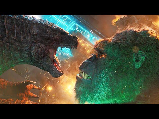 Godzilla vs. Kong / Godzilla Wins And Steps On Kong Scene (Kong's Death) | Movie CLIP 4K