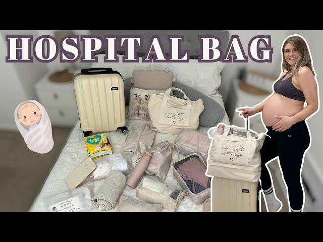 WHAT'S IN MY HOSPITAL BAG UK 2023: What to pack in my hospital bag *BABY NUMBER 2*