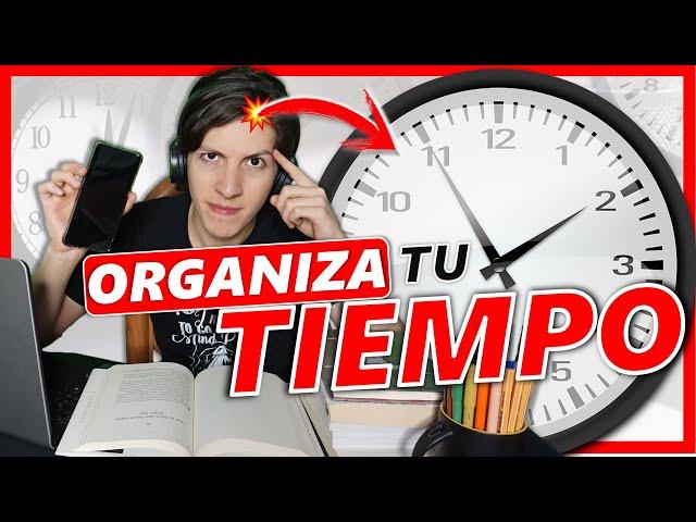 ⌚ Cómo ORGANIZAR tu TIEMPO para ESTUDIAR (y vencer la Pereza) | Técnicas de Estudio #14