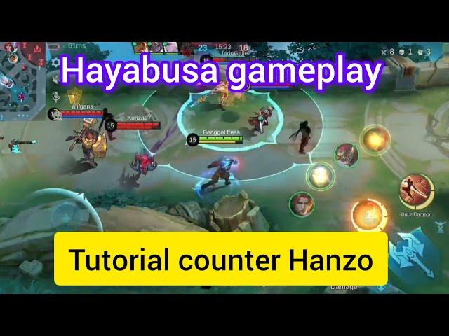 hayabusa jungler lawan Hanzo hayabusa build tersakit 2024 #hayabusa #hayabusagameplay #mobilelegends