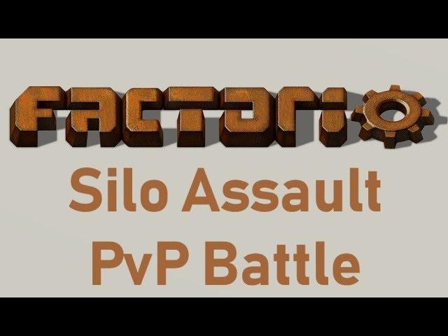 Factorio Silo Assault PvP Battle  - Multiplayer MMO Event