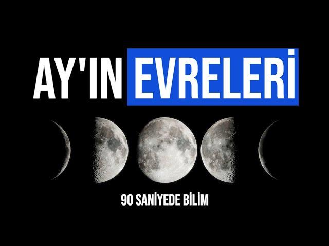 Ay'ın Evreleri ve Hareketleri - 90 Saniyede Bilim