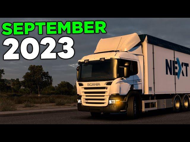 TOP 10 ETS2 MODS - SEPTEMBER 2023