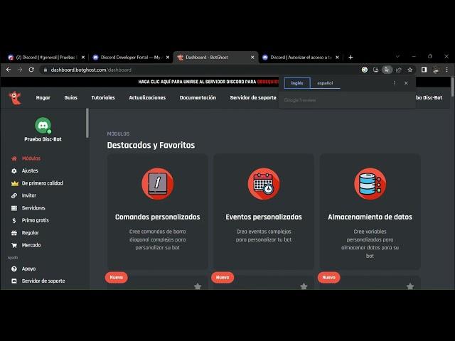 (Tutoriales #1) Como crear tu bot de discord sin programación