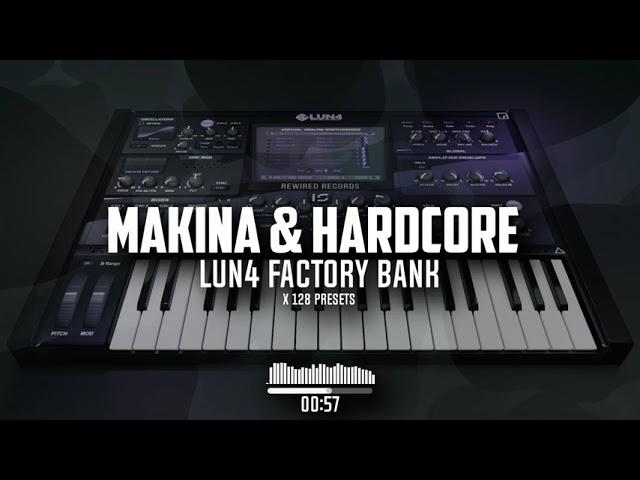 LUN4 Makina & Hardcore (LUN4 VST Presets)