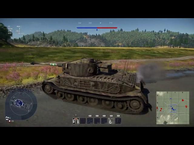 War Thunder Tiger I P Assault Gameplay