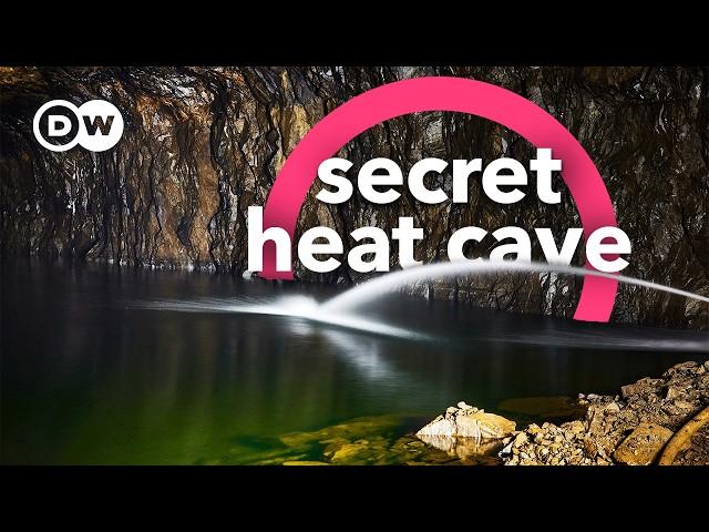 Why a city in Sweden filled these caves with almost boiling water