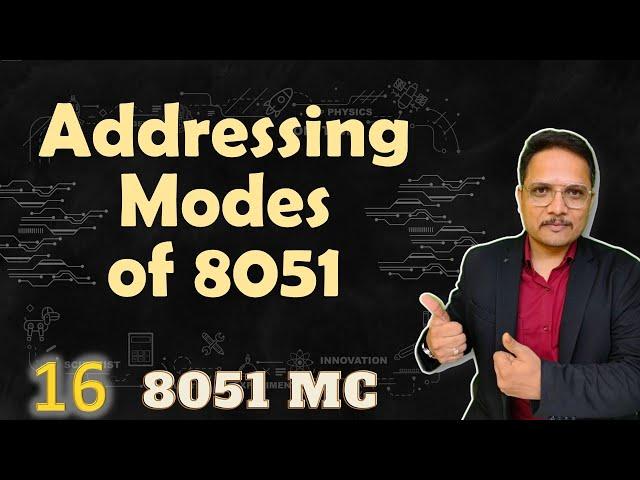 Addressing Modes of 8051 Microcontroller: Immediate, Register, Direct, Indirect, and Indexed