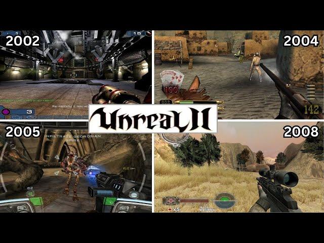 FPS Games in Unreal Engine 2 (2002-2008)