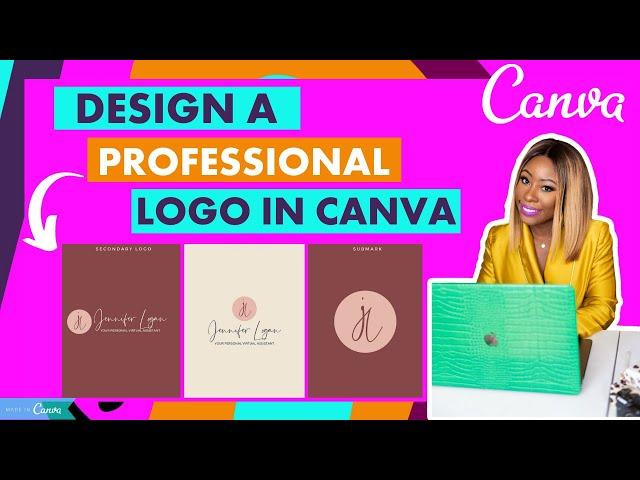 How to Design a Professional Logo in Canva | Taylor Made It Ep. 2