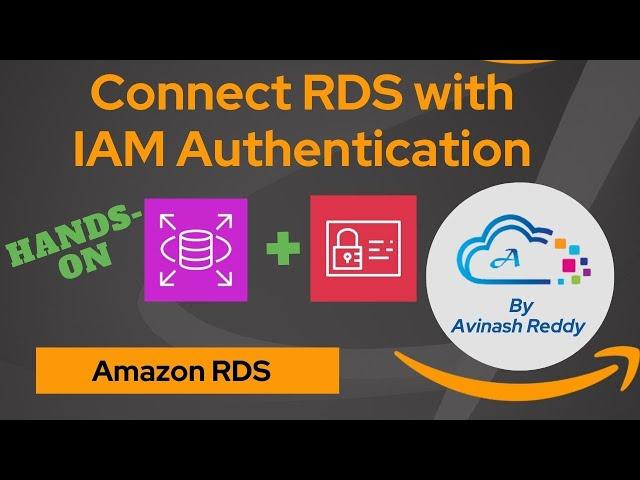 How to Connect RDS with IAM DB Authentication option