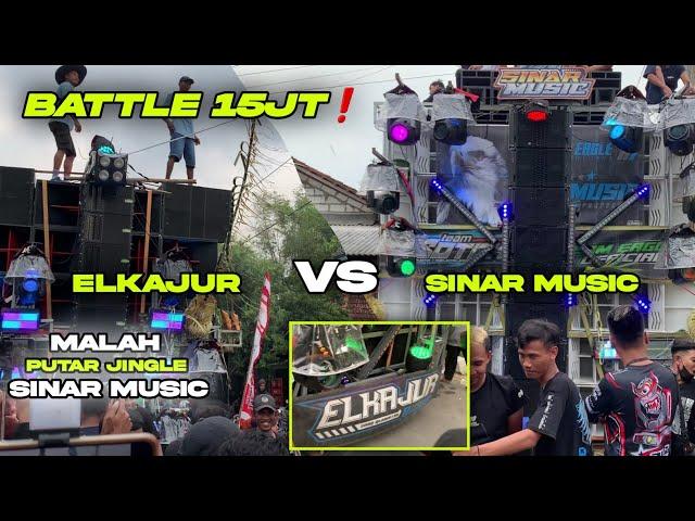 Battle yg kalian tunggu tunggu ️ | ELKAJUR VS SINAR MUSIC