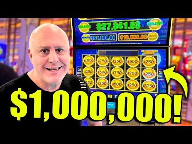 LARGEST JACKPOT OF MY LIFE... OVER $1,000,000!!!