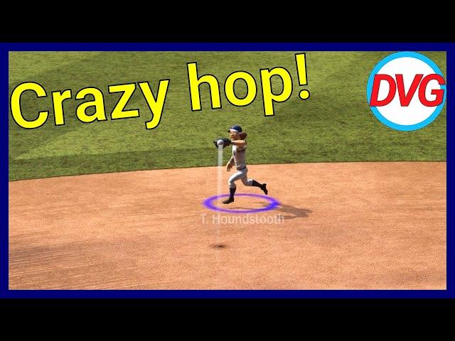 Crazy bad hop! [Super Mega Baseball 3 #Shorts]