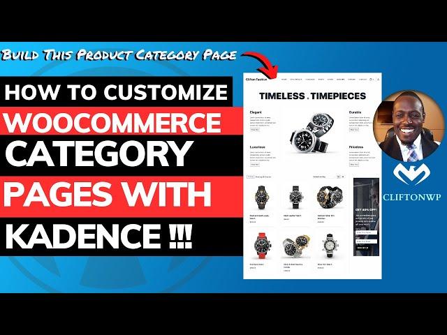 [Kadence Tutorial] How to Customize WooCommerce Product Category Pages with Kadence