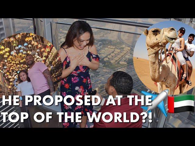 LDR American British Couple - Gets Engaged in Dubai | AWBM | The Ramseys (soon to be!)