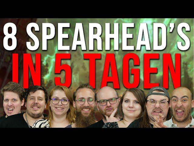 Wir haben 8 Spearhead Boxen in 5 Tagen bemalt und das erste Mal Age of Sigmar 4.0 gespielt!