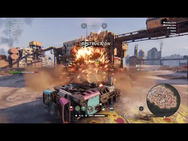 Crossout - 6 kills Breaker Humpback