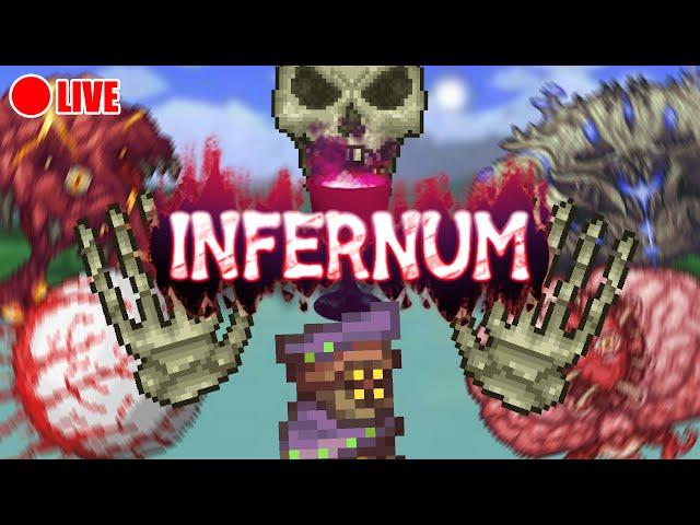 Terraria - CALAMITY INFERNUM PLAYTHROUGH - LIVE (Rogue Class)