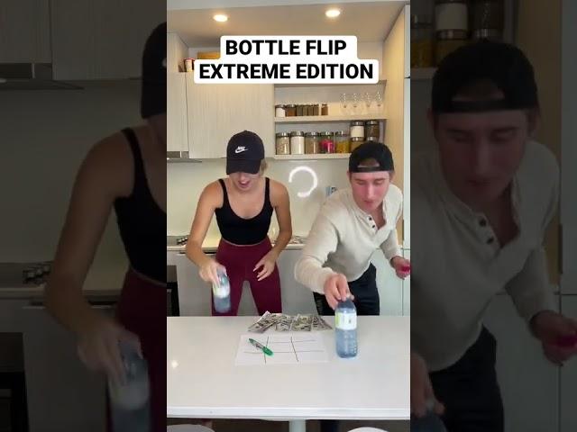 BOTTLE FLIP WINNER KEEPS $1000