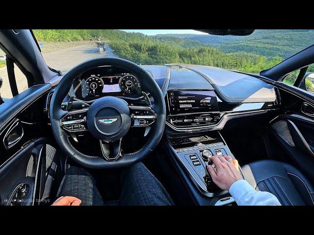 2025 Aston Martin DBX707 James Bond's SUV | POV Test Drive