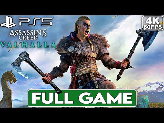 ASSASSIN'S CREED VALHALLA Gameplay Walkthrough FULL GAME [PS5 4K 60FPS] - No Commentary