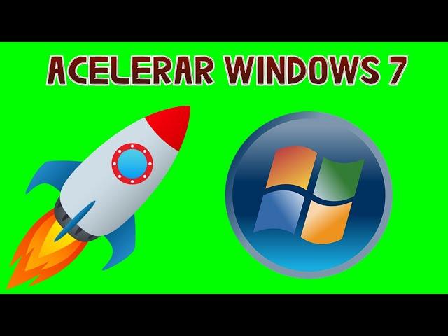 Como acelerar WINDOWS 7 al maximo 2022 Fácil y Rápido