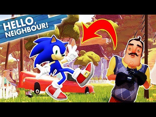 HELLO SONIC | Hello Neighbor Mod