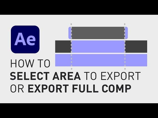 How to select area to export