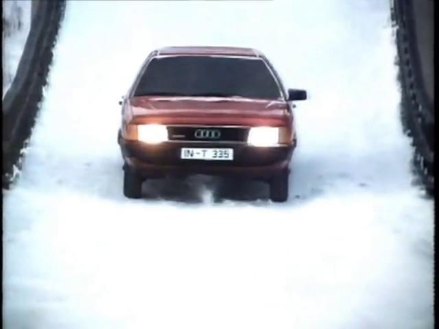 Audi 100 44 кузов quattro Проходимость