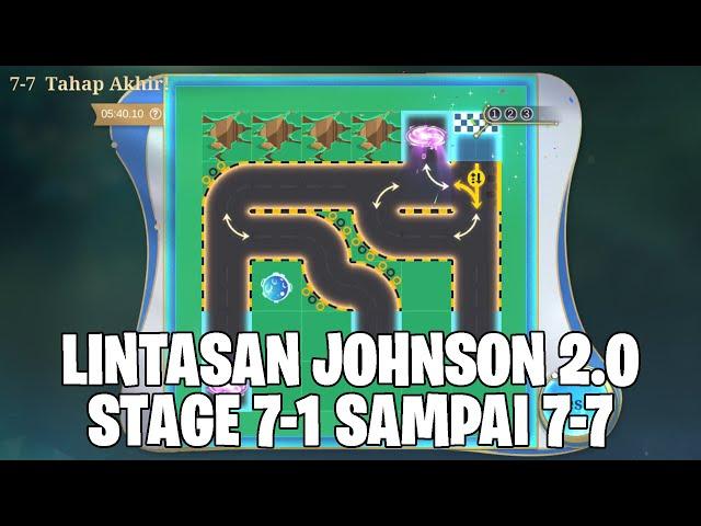 LINTASAN JOHNSON 7-1, 7-2, 7-3, 7-4, 7-5, 7-6, 7-7 TO THE STAR 2.0 MOBILE LEGENDS