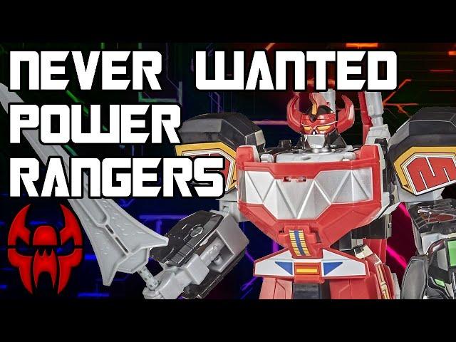 Hasbro "Never Wanted Power Rangers"