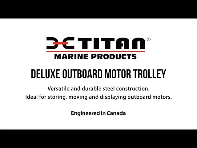 CMP Group | Titan Marine Products | Deluxe Outboard Motor Trolley