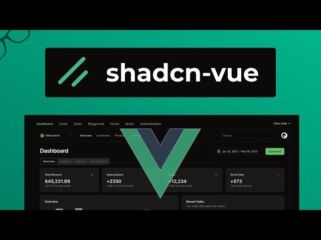 shadcn/ui for Vue.js