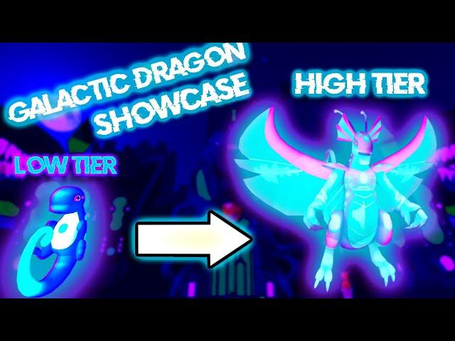 GALACTIC DRAGON SHOWCASE!! ft. KtheKat (Roblox World Defenders)