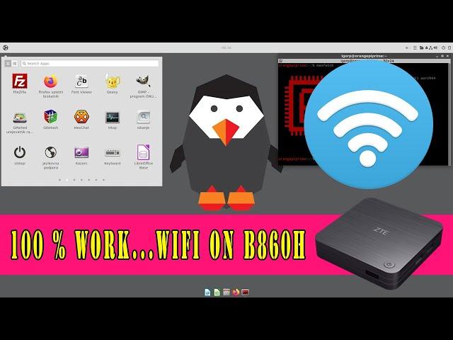 Use This Way!!! Wifi Armbian Linux STB B860h Direct On