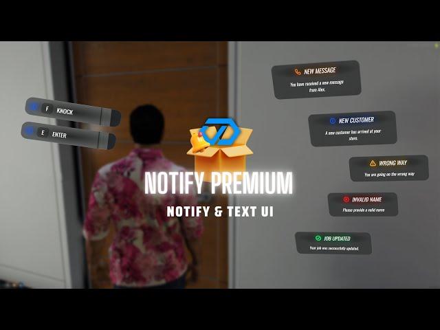 cDev Notify Premium & Text UI - FiveM