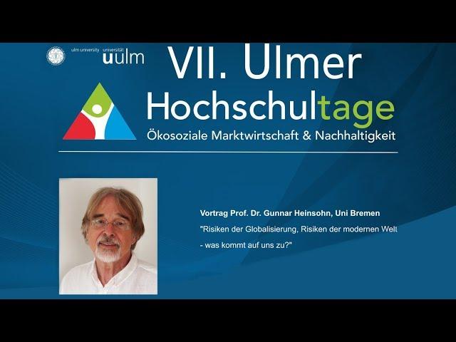 VII. Hochschultage Ulm - Tag 1