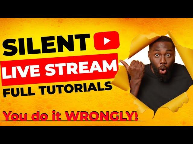 The SECRET to Silent Live Streaming on YouTube for MORE Watch Time (Restream Guide)