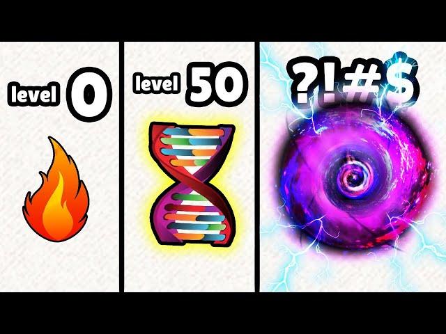 MAX ELEMENT EVOLUTION UNLOCKED? - Little Alchemy