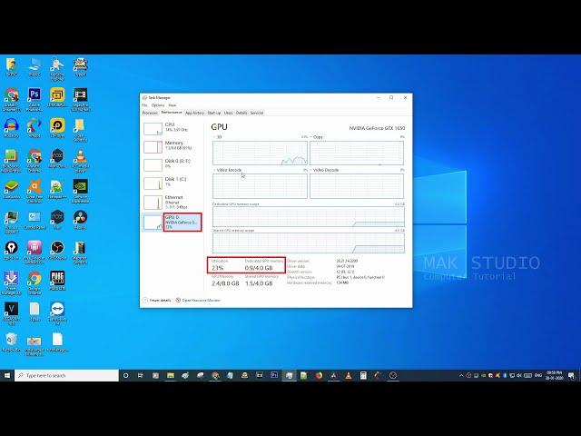 How to find GPU usage of your computer system | How to Monitor GPU Usage in the Windows Task Manager