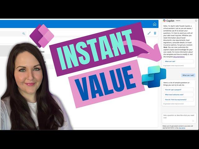 How to Add Instant Value to your Power Apps Users with Copilot Studio