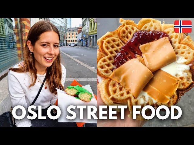 OSLO'S Best Street Food: Grilled Cheese, Hot Dogs, Waffles, Food Markets 