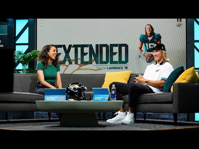 Trevor Lawrence on Extension, Being Jaguars’ Franchise QB & the Team Reaching Its Full Potential